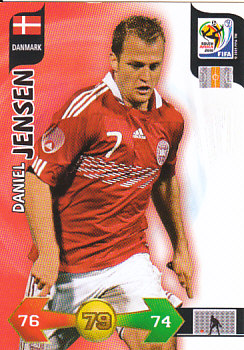 Daniel Jensen Denmark Panini 2010 World Cup #79